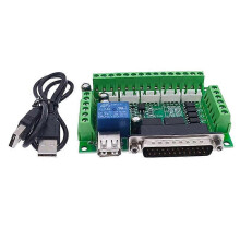 Driverboard compatibel met graveermachine 5 CNC breakoutboard met optische koppeling, compatibel met stappenmotoraandrijving