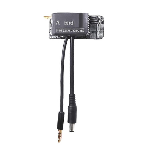 Compatível com o receptor de vídeo analógico Arkbird 5.8G 32CH e com os óculos FPV V1 e V2 Fat.
