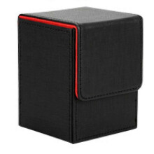 Estuche para cartas, caja para mazos de cartas con fundas, caja para juegos de cartas compatible con Yugioh. Carpetas: 100+