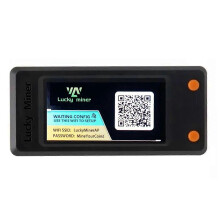compatibile con LV02 74KH/S SHA256 BTC SOLO Miner Lottery Device Crypto Miner ASIC Mining Silent Miner