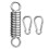 Adjustable Spring Suspensions with Torsion Hooks compatible with Durable Swing and Rocking Chairs 1