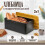 Large Capacity Bread Box with Breathable Holes with Bamboo Lid,Eco-Friendly Kitchen Storage Solution 4