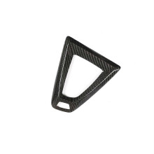 Copertura in fibra di carbonio per il pomello del cambio della console centrale dell'auto, compatibile con M3 F80 F82 F83 con guida a destra.