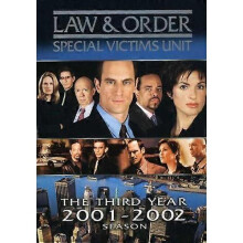 Law & Order: Special Victims Unit: The Third Year  [DVD REGION:1 USA] Full Frame, Slim Pack, Slipsleeve Packaging, Subtitled, Dolby USA import