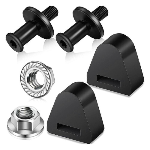 Car Bolt Door Latch Bolt with Buffer Block compatible with Car Accessories
