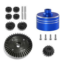 compatible with XV02 TT02 TT02B 1/10 RC Car Upgrade Parts Differential Teeth Shell +Ring Gear & Bevel Gear Kit B