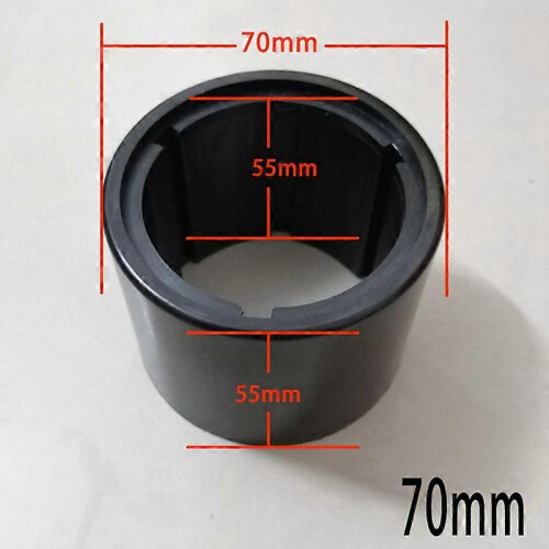Ηλεκτρικό Skateboard Hub Ελαστικό 70mm Ανταλλακτικό Πορτοκαλί Ελαστικό 1