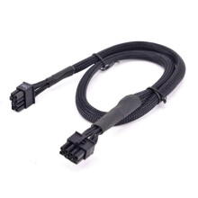 Cavo di alimentazione da 8 pin a 4+4 pin per CPU, compatibile con RM550X, RM650X, RM750X, RM850X e RM1000X.