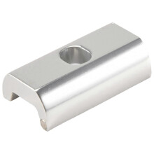Fiets C-haak klemplaat compatibel met 3SIXTY vouwfiets aluminiumlegering magnetische scharnier klemplaat, Si