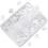Earring Silicone Earring Back 6 Clear Rubber Earring Safety Back Plug Replacement Kit (550 -600Pcs) 1