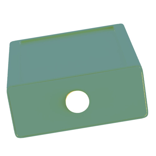Green Desktop Drawer Storage Box, Large Capacity