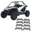 Pastilhas de freio dianteiras e traseiras 2203747 2205949 compatíveis com RZR 2014-2020. 4