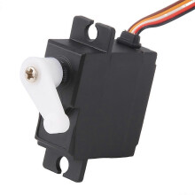 Servo de engrenagem compatível com helicópteros RC 1/14 144001 124019 124018 - Peça de reposição para brinquedos e acessórios.