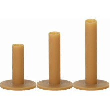 Dww-(Brown) 3 x 60/70/80mm Durable Rubber Golf Shafts