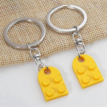 G-Brick bijpassende sleutelhangers in de vorm van hartjes voor stelletjes, geschikt als Valentijnsdagcadeau voor vriend(in) en vrienden.