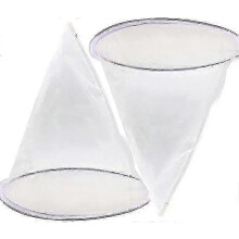 2pcs Fine Mesh Honey Strainer with Metal Circle compatible with Beekeeping & Honey Extracting