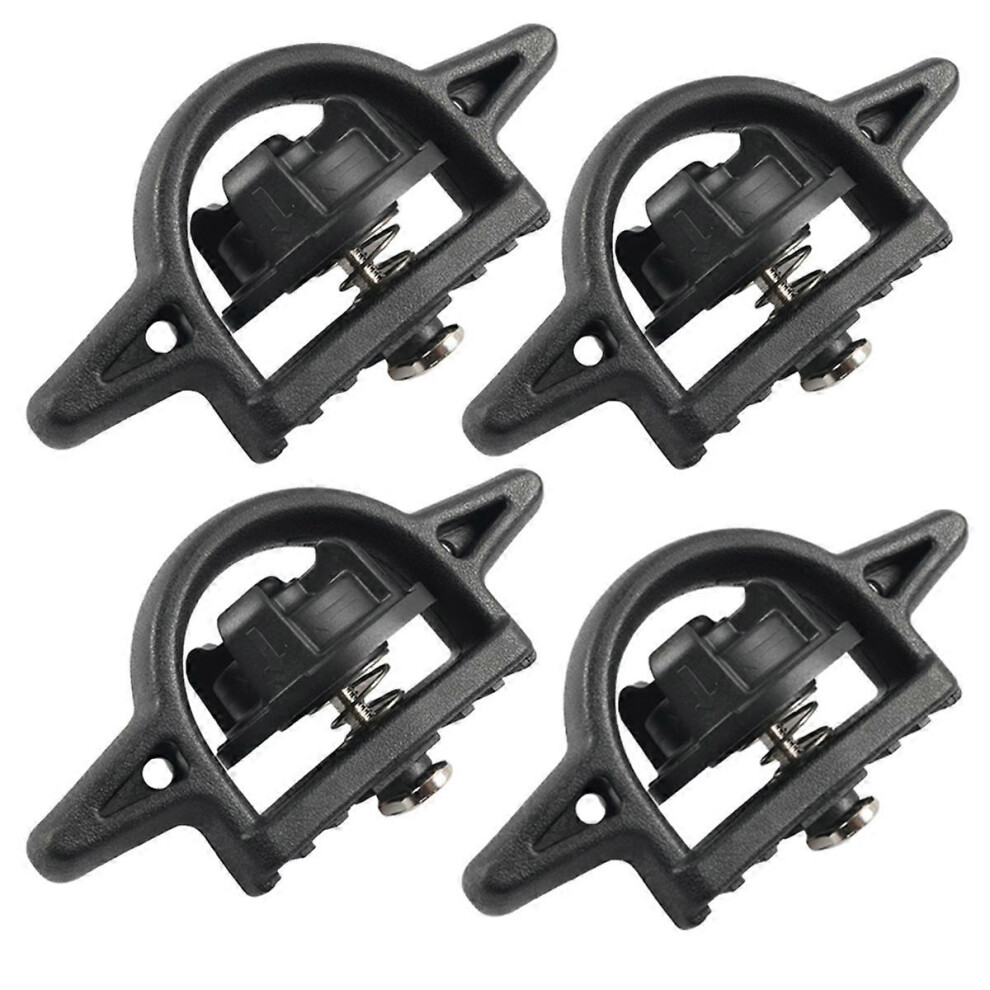 Bed Cleat Tie Down Anchor Compatible With Truck Bed Rail System 4Pcs Compatible With 2005-2024 Toyota Tacoma Tundra Cargo Be 3424818396549