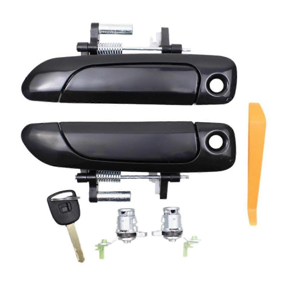 Exterior Door Handle Set Front Driver & Passenger Side 72140-S5d-A02 72180-S5a-003 72140-S5a-003 Compatible With 3149445329363