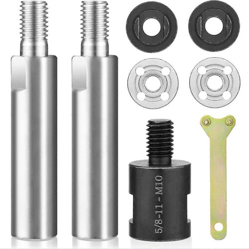 Angle Grinder Extension Pole,M10 Thread Polisher Adapter Pole, Grinder Extension compatible with 100 Type Angle
