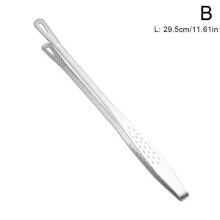 Barbecue Clip Stainless Steel Food Cooking Tweezers Extended Barbecue Tongs