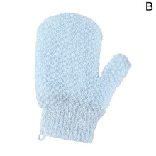 Luvas de Banho Esfoliantes para Limpeza Facial, Luvas de Banho Spa para Espuma, Antiderrapantes