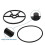 Compatível com peças de válvulas multiportas para piscinas e spas. Kit de reparo com anel de vedação. 4