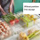 Drawer Refrigerator Storage Box Clear Food Storage Bin Fruit Vegatable Meat Freezer Fridge Stackable 5