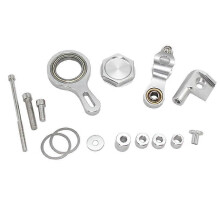 Kit de soporte de montaje del amortiguador estabilizador de dirección de motocicleta compatible con YZF R1 2002-2017 YZF R6 2006-
