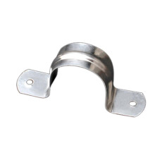 50/100 Stück Edelstahl 2-Loch Heavy-Duty Rohrklammern 20mm Hartrohr-Kabelkanal-Befestigungsbänder