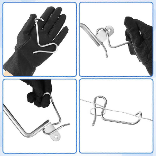 Hekdraadspanner met 1 spannerhandvat Hekdraadspanner Stalen hekspanner 3 2