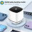 Mini Desktop Speaker USB Powered and 3.5mm Audio Input Wired Computer Audio compatible with PC/Smart Phone and T 1