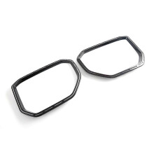 Compatibile con BMW X3 G45 2025, cornice decorativa per griglia anteriore centrale in fibra di carbonio.