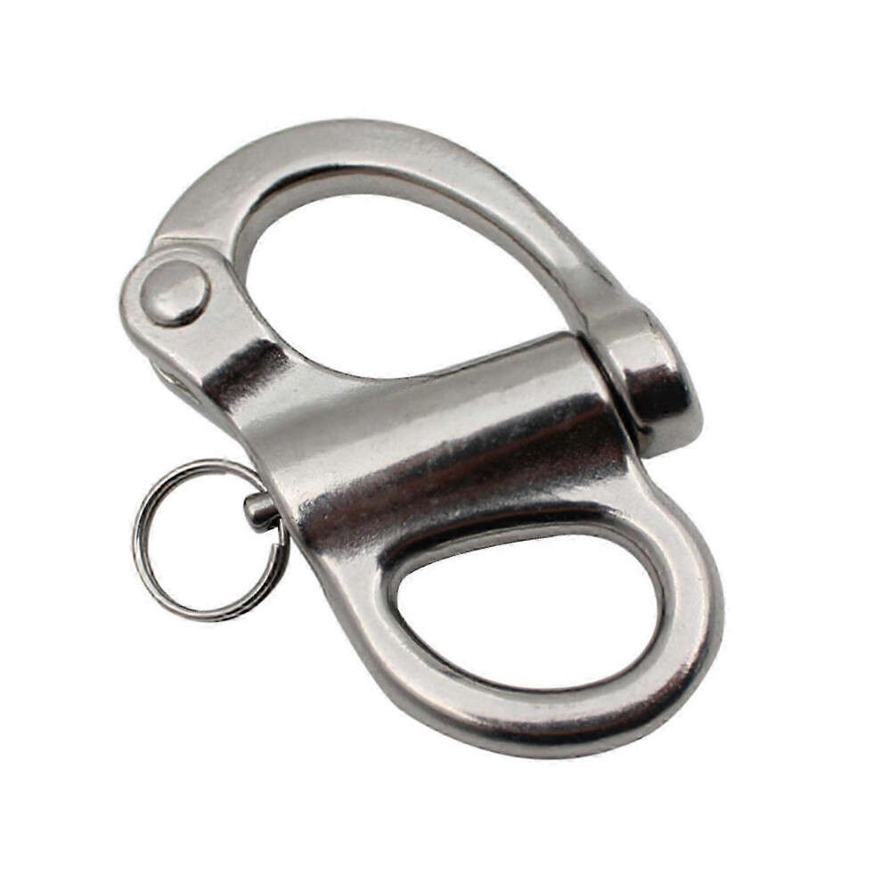 Swivel Eye Snap Shackle Quick Release Bail Rigging Sailing Boats Marine Stainles 3297958118551