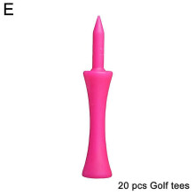 Plastik-Schloss-Golftees - Alle Farben & Größen - 20 STÜCK/PACKUNG