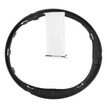 compatible with Fiat 500 500C Gear Stick Lever Gaiter Boot Retaining Ring Lugs 71775051