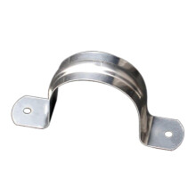 50/100 Stück Edelstahl 2-Loch Heavy-Duty Rohrklammern 20mm Hartrohr-Kabelkanal-Befestigungsbänder