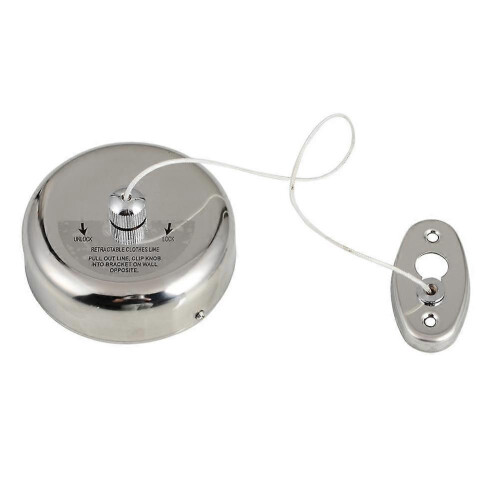 2.8M Retractable Clothesline, Retractable Clothes Line Dryer Laundry Single