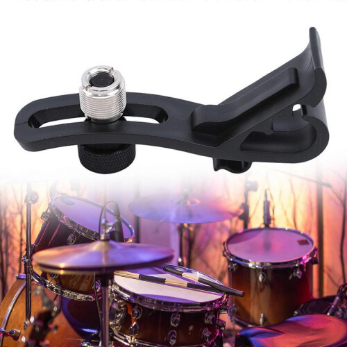 2/4Pcs Microphone Drum Mount Clamp Shockproof Drum Microphone Securing Clip Musical Instrument Supplies Enduring 2