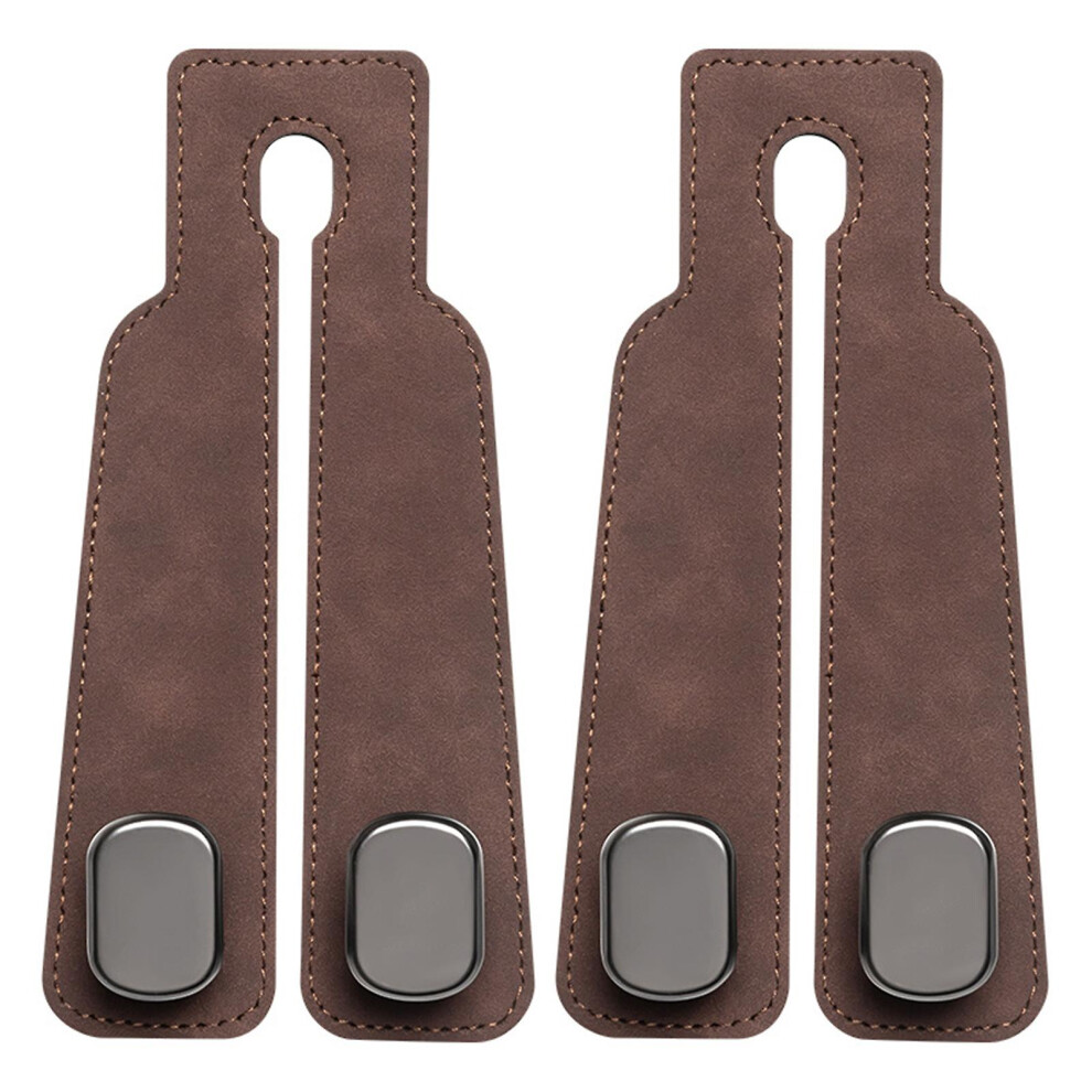 Car Seats Back Double Hook Wear Resistant Car Storage Hook Compatible With Suv Truck Vehicle 3220924575843