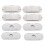 8PCS White Beekeeping Porter Bee Escapes Plastic Hive Tools Beekeeper Equipment 1