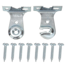 2 Sets Roller Blind Brackets Household Curtain Accessories Fittings