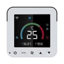 Tuya Smart Life New WiFi Thermostat DC5V Air Conditioner IR Remote Control Timer Temperature Humidit