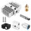 Compatível com o kit hotend Neo V2 Neo Max Neo, bloco de aquecimento e termistor, compatível com impressoras 3D. 2