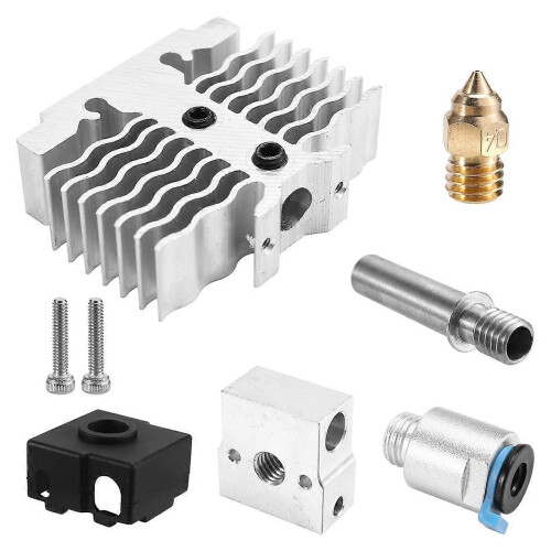 Compatível com o kit hotend Neo V2 Neo Max Neo, bloco de aquecimento e termistor, compatível com impressoras 3D. 1