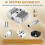 Compatível com o kit hotend Neo V2 Neo Max Neo, bloco de aquecimento e termistor, compatível com impressoras 3D. 4