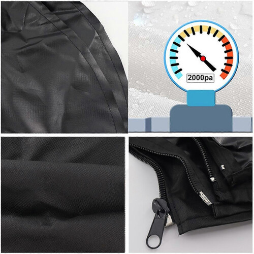 Capa para barco, compatível com capota bimini de tecido, toldo para barco com forte proteção contra raios solares. 1