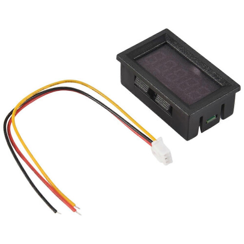 Voltímetro digital com display LED de 0,56 polegadas, 5 bits, DC 0-33.000V. 2