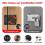 Cabinet Door Latch Keyless Combination Lock Cabinet Mechanical 3-Digit Passcode Cabinet Lock compatible with Kit 3