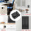 Cabinet Door Latch Keyless Combination Lock Cabinet Mechanical 3-Digit Passcode Cabinet Lock compatible with Kit 5