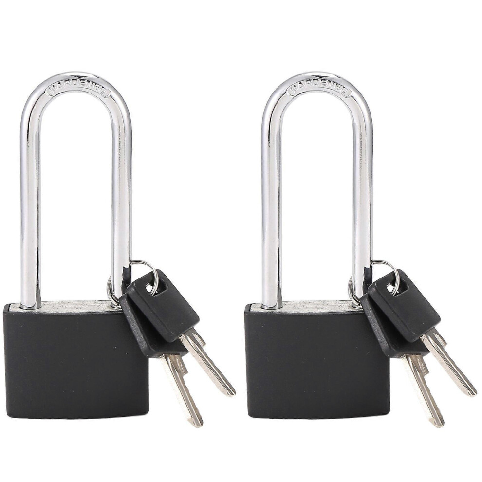 Locker Set Key Padlock, Shackle Outdoor Waterproof Lock Service With Key Compatible With Sheds, Gates, Fences, H 3387208901863